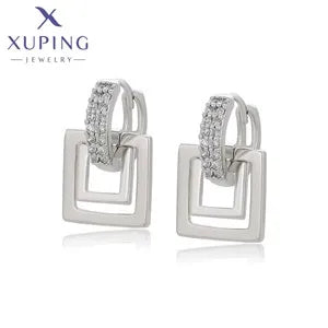 Xuping Jewelry Trendy Promotion Mixed Pulsera Bracelets Earring Group Copper Alloy Gold Plated Charm Bracelets for Women