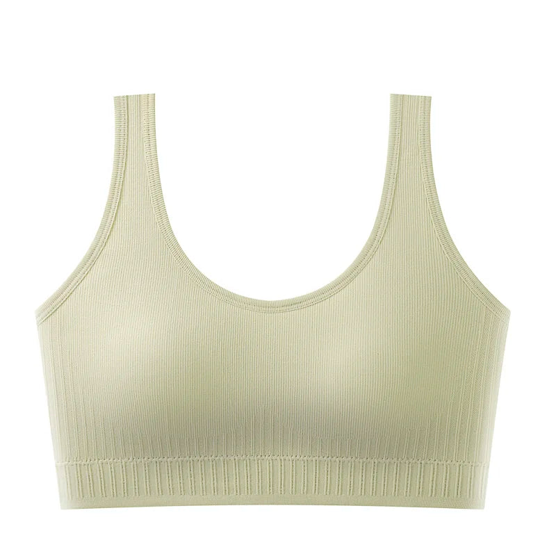 Sexy Underwear Women Gather No Steel Ring Lingerie Bra Tube Top Wrapped Chest Beauty Back Actival Cotton Thin Section Tube Top