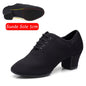 Women Dance Shoes Jazz Latin Ballroom Salsa Dancing Shoe High Heels Ladies Practice Training Modern Popular Sneakers Female