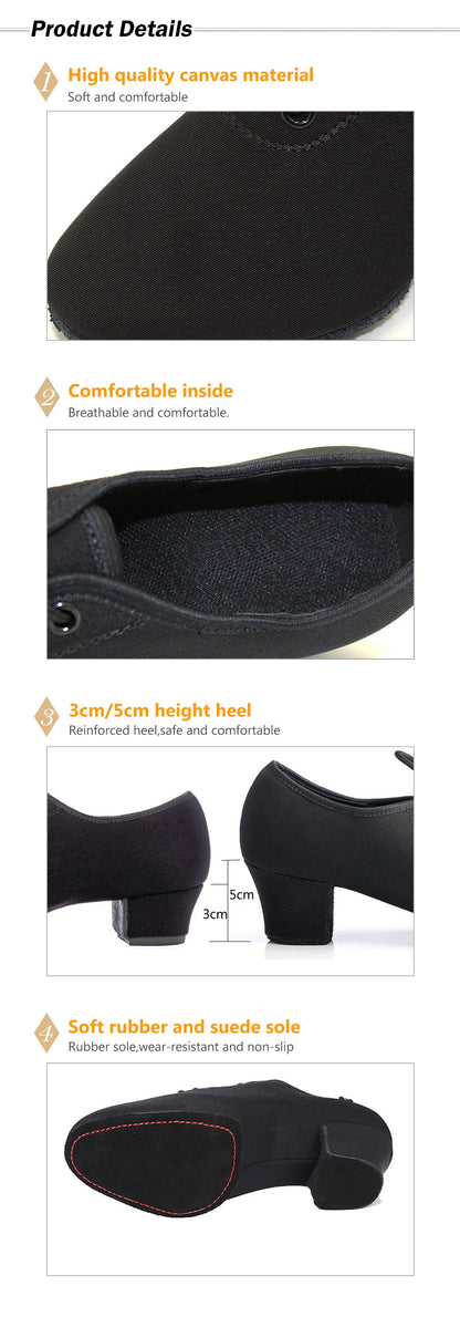 Women Dance Shoes Jazz Latin Ballroom Salsa Dancing Shoe High Heels Ladies Practice Training Modern Popular Sneakers Female