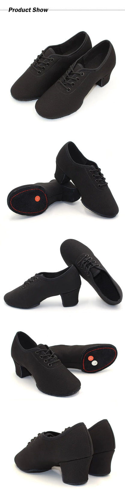 Women Dance Shoes Jazz Latin Ballroom Salsa Dancing Shoe High Heels Ladies Practice Training Modern Popular Sneakers Female