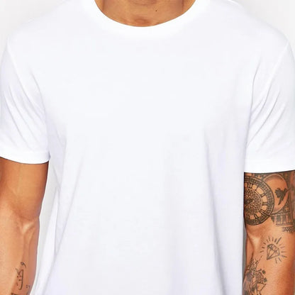 2025 Brand New Clothing Mens Black Mens Long T shirt Tops Hip Hop Man T-shirt Short Sleeve Casual Men Tee shirts For Male