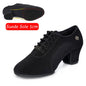 Women Dance Shoes Jazz Latin Ballroom Salsa Dancing Shoe High Heels Ladies Practice Training Modern Popular Sneakers Female