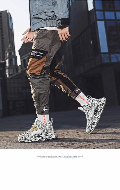 Shoes men Sneakers Male casual Mens Shoes tenis Luxury shoes Trainer Race Breathable Shoes fashion loafers running Shoes for men