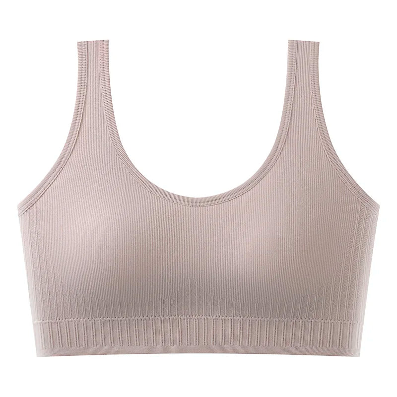 Sexy Underwear Women Gather No Steel Ring Lingerie Bra Tube Top Wrapped Chest Beauty Back Actival Cotton Thin Section Tube Top