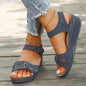 2025 New Sandals Shoes Women Soft Women's Sandals Slip on Open Toe Walking Shoes Slipper Party Footwear Female Zapatillas Muje