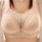 Women Bras Ropa Mujer Large Size Middle Aged Sexy Mesh Comfortable Female Underwear Wireless Bralette Lingerie Sujetadores