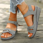 2025 New Sandals Shoes Women Soft Women's Sandals Slip on Open Toe Walking Shoes Slipper Party Footwear Female Zapatillas Muje