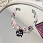 Handmade Colorful Beaded Bracelet Stretch Bracelets Fashion Bangle Elastic Cord Bracelet Statement Jewelry pulseras mujer