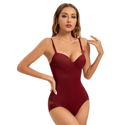 Sexy Underwear Women Fantasy Bodysuit Waist Shapers Female Modeling Strap Hip Lace Underwear Open Crotch Shapewear With A Bra