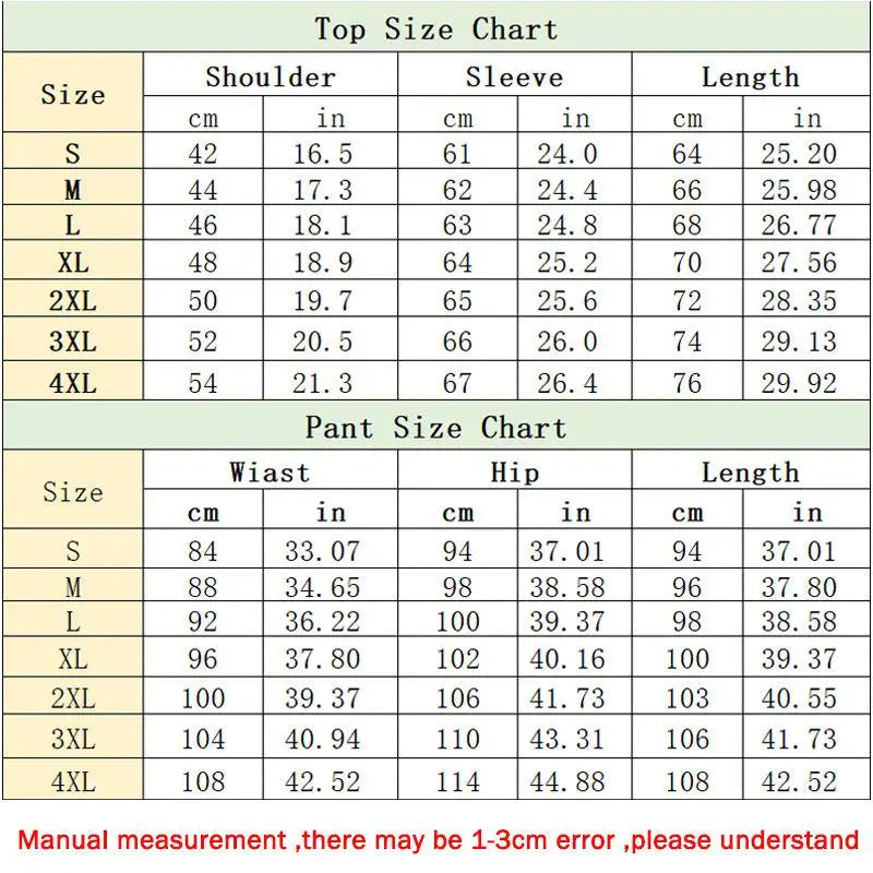 Mens Tracksuits Men's Clothing Men Sets Hoodie Set Zipper Sweatshirt Casual Sport Sweatpants Man Sweat Suit Set Running
