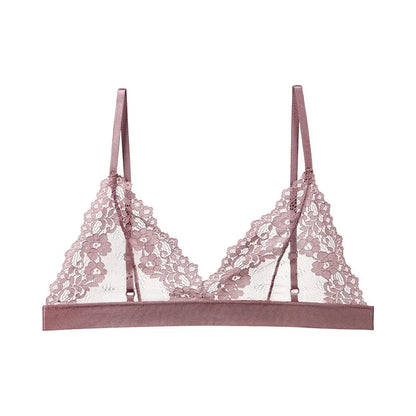 Sexy Bra for Woman Lace Thin Underwear Female Transparent Bras for Women Lace Sexy Lingerie Bralette for Ladies Ropa Para Mujer