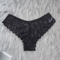 Women's Underwear Lace Sexy Panties Female Underpants Solid Color Transparent Panty Intimates Low-Rise Women Lingerie