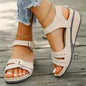 2025 New Sandals Shoes Women Soft Women's Sandals Slip on Open Toe Walking Shoes Slipper Party Footwear Female Zapatillas Muje