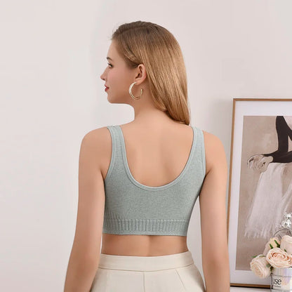 Sexy Underwear Women Gather No Steel Ring Lingerie Bra Tube Top Wrapped Chest Beauty Back Actival Cotton Thin Section Tube Top