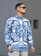 Fashion Men Shirts 2025 Popular European Design Party Style  Men's Clothing Camisas Masculino Ropa De Hombre Mens Clothes