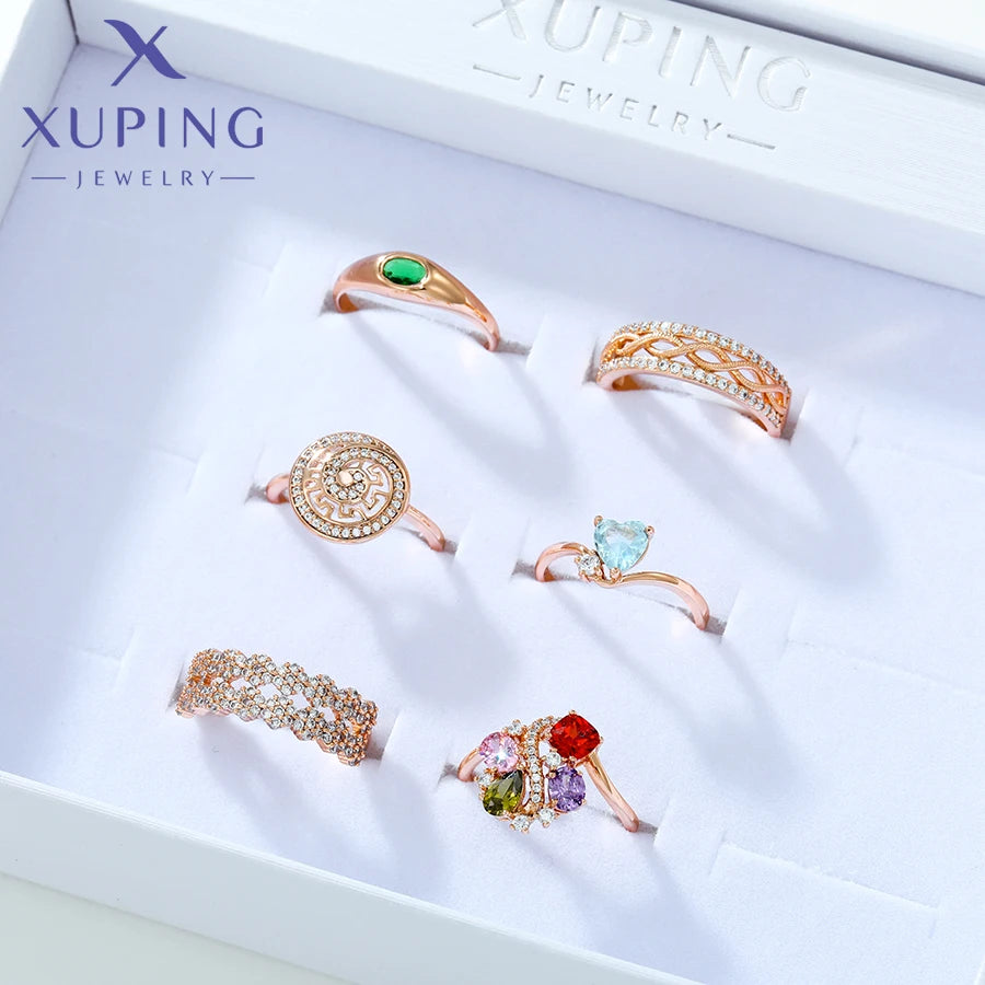 Xuping Jewelry Trendy Promotion Mixed Pulsera Bracelets Earring Group Copper Alloy Gold Plated Charm Bracelets for Women