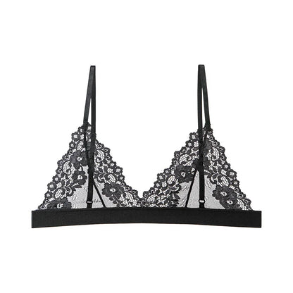 Sexy Bra for Woman Lace Thin Underwear Female Transparent Bras for Women Lace Sexy Lingerie Bralette for Ladies Ropa Para Mujer