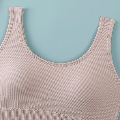 Sexy Underwear Women Gather No Steel Ring Lingerie Bra Tube Top Wrapped Chest Beauty Back Actival Cotton Thin Section Tube Top