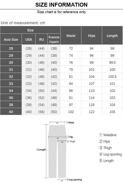 Classic Casual Pants Mens Clothing Straight Business Green Black Khaki Trousers Comfortable Male Brand Clothing 2023