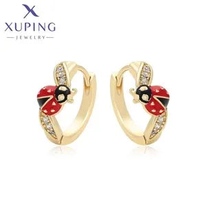 Xuping Jewelry Trendy Promotion Mixed Pulsera Bracelets Earring Group Copper Alloy Gold Plated Charm Bracelets for Women