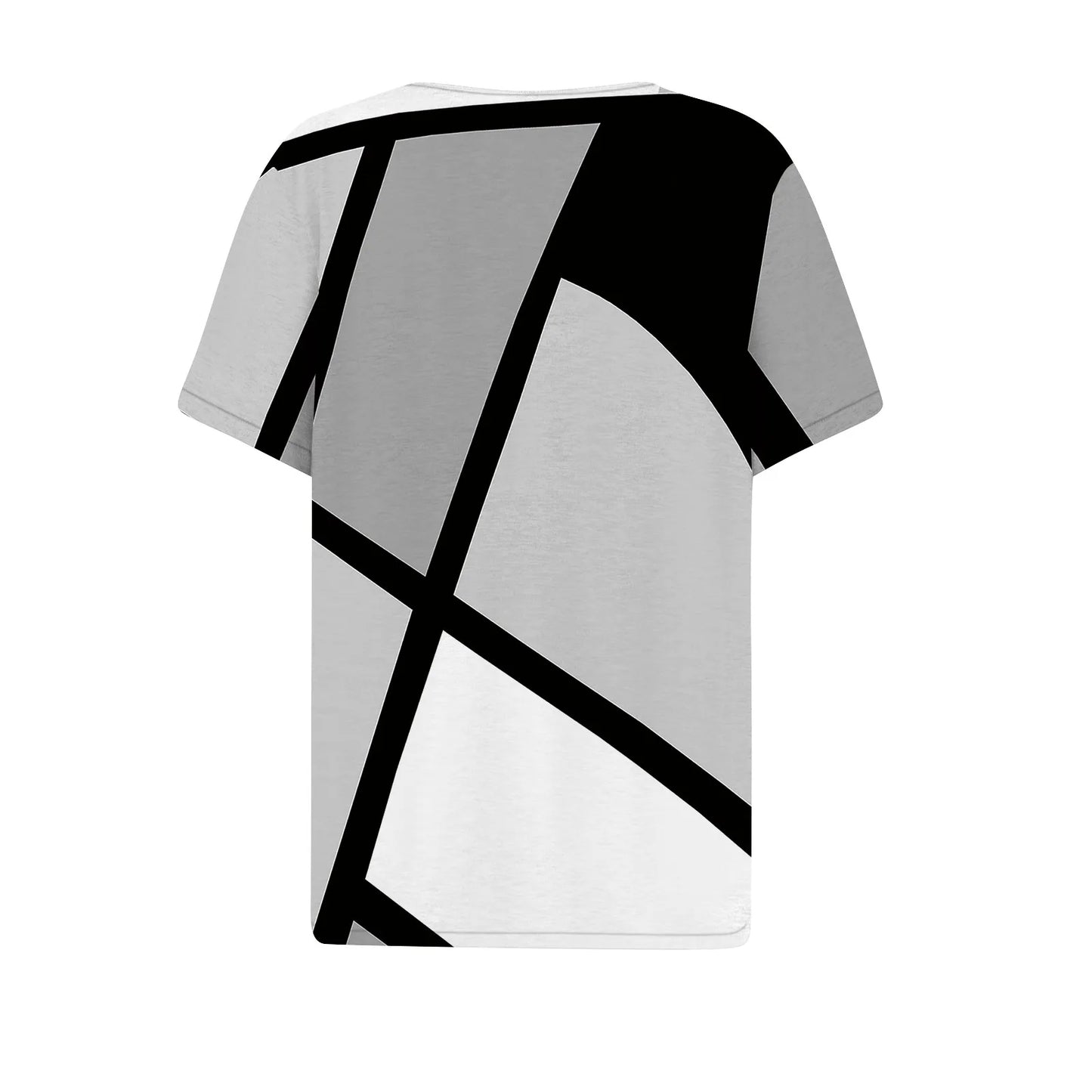 Women's Clothing Summer 2024 Tee Print Button Short Sleeve Daily Weekend Fashion Basic Top Dress Blouses