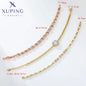 Xuping Jewelry Trendy Promotion Mixed Pulsera Bracelets Earring Group Copper Alloy Gold Plated Charm Bracelets for Women