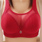 Women Bras Ropa Mujer Large Size Middle Aged Sexy Mesh Comfortable Female Underwear Wireless Bralette Lingerie Sujetadores