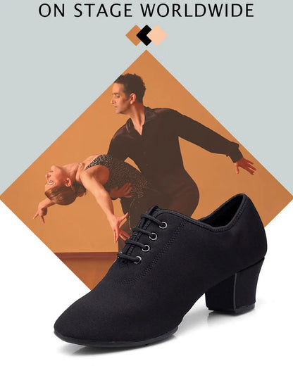 Women Dance Shoes Jazz Latin Ballroom Salsa Dancing Shoe High Heels Ladies Practice Training Modern Popular Sneakers Female