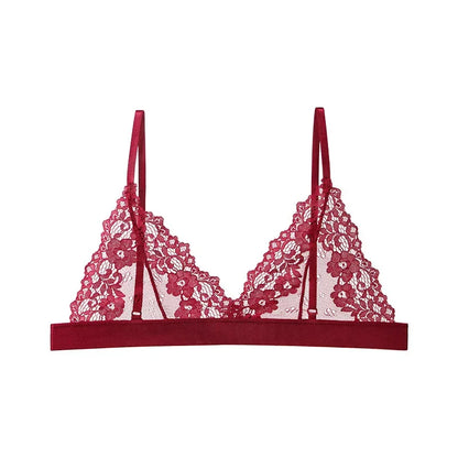 Sexy Bra for Woman Lace Thin Underwear Female Transparent Bras for Women Lace Sexy Lingerie Bralette for Ladies Ropa Para Mujer