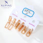 Xuping Jewelry Trendy Promotion Mixed Pulsera Bracelets Earring Group Copper Alloy Gold Plated Charm Bracelets for Women