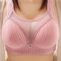Women Bras Ropa Mujer Large Size Middle Aged Sexy Mesh Comfortable Female Underwear Wireless Bralette Lingerie Sujetadores
