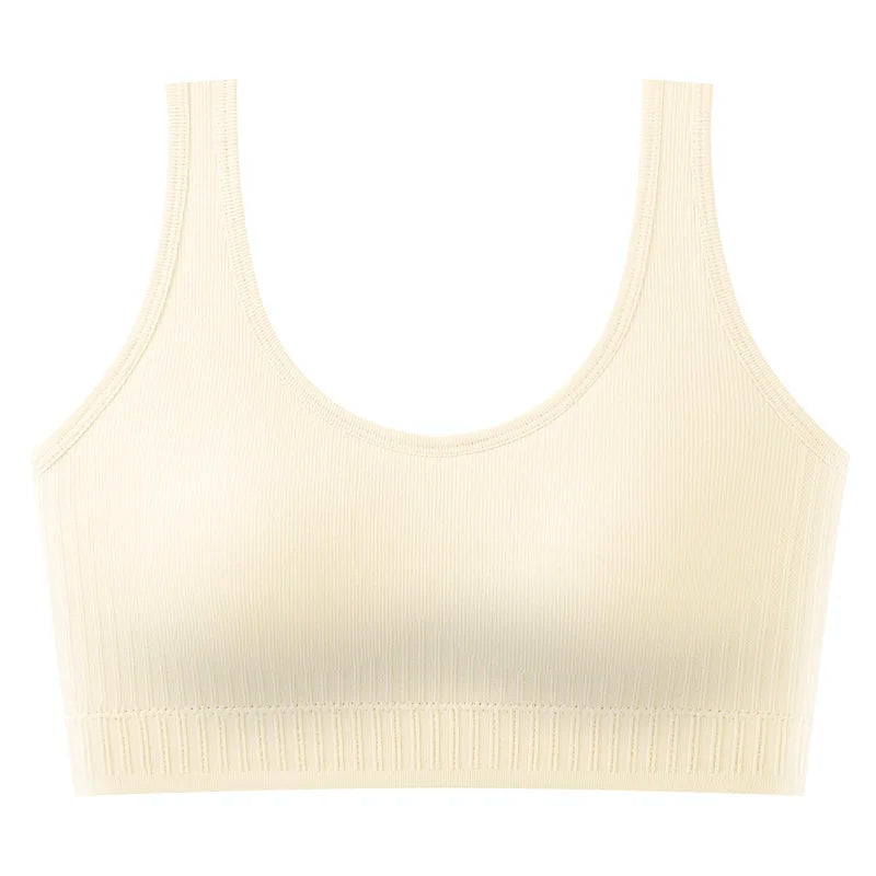 Sexy Underwear Women Gather No Steel Ring Lingerie Bra Tube Top Wrapped Chest Beauty Back Actival Cotton Thin Section Tube Top