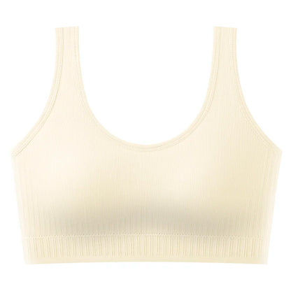 Sexy Underwear Women Gather No Steel Ring Lingerie Bra Tube Top Wrapped Chest Beauty Back Actival Cotton Thin Section Tube Top