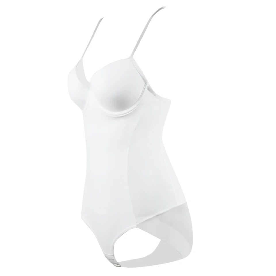 Sexy Underwear Women Fantasy Bodysuit Waist Shapers Female Modeling Strap Hip Lace Underwear Open Crotch Shapewear With A Bra