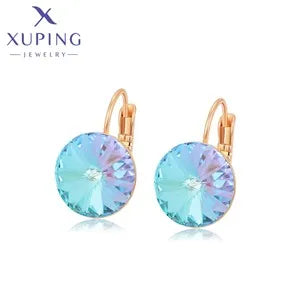 Xuping Jewelry Trendy Promotion Mixed Pulsera Bracelets Earring Group Copper Alloy Gold Plated Charm Bracelets for Women