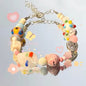 Handmade Colorful Beaded Bracelet Stretch Bracelets Fashion Bangle Elastic Cord Bracelet Statement Jewelry pulseras mujer
